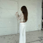 Lyra lace top - vintage cream