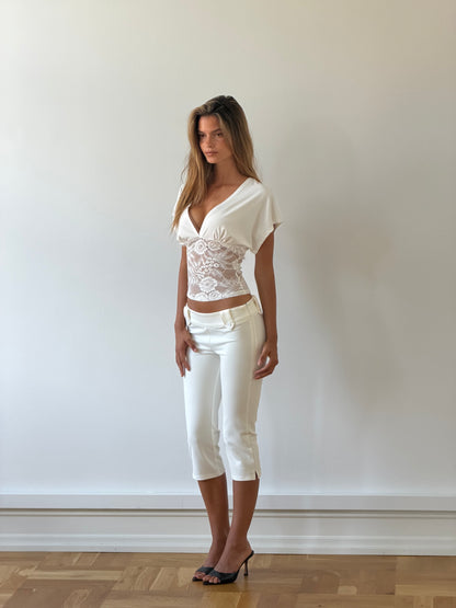 Lera Lace Top - White