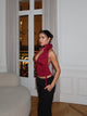 Mila Multi Top – Dark Red