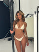 Bikini top - cream