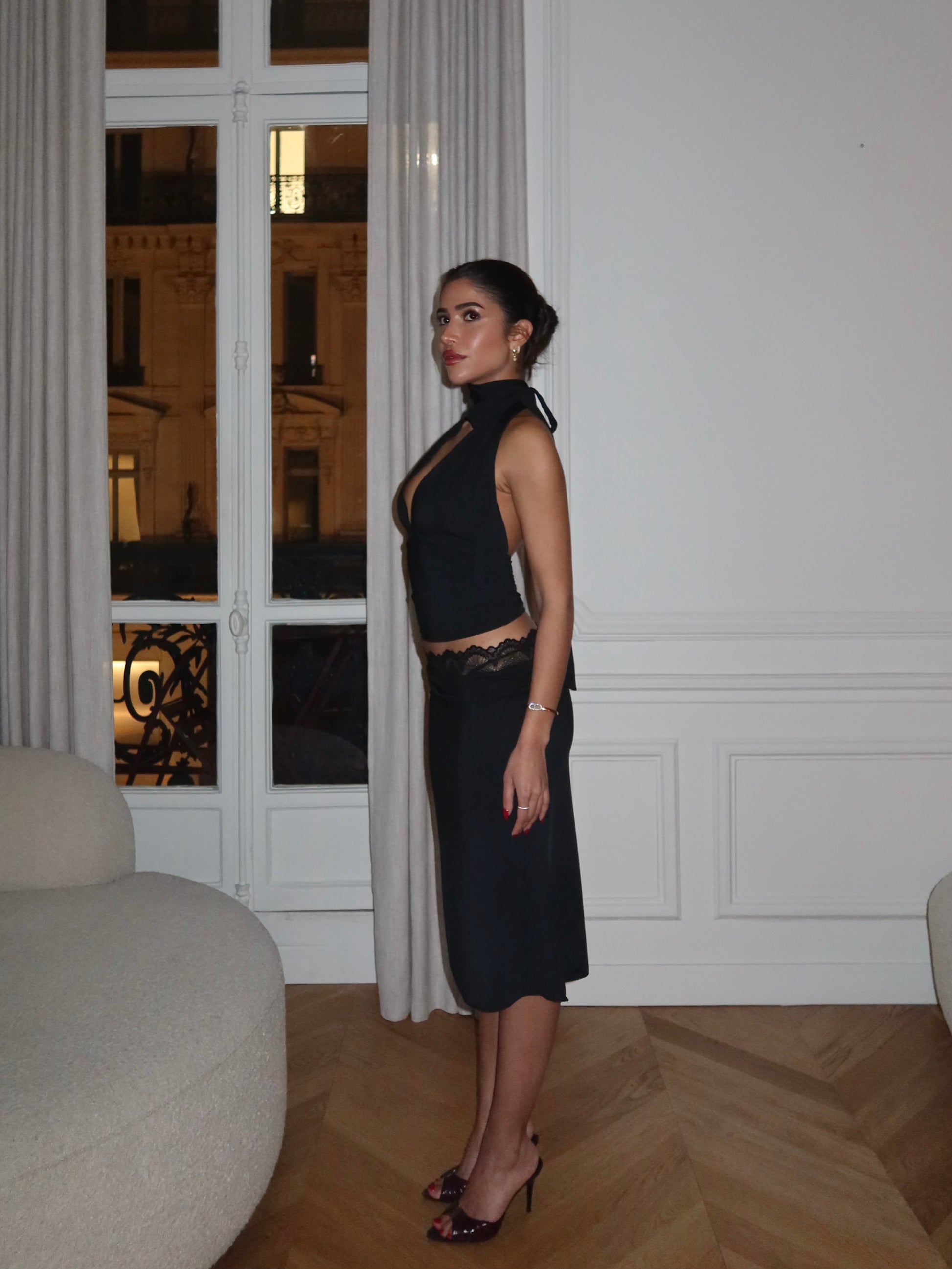 Lucia skirt - sort