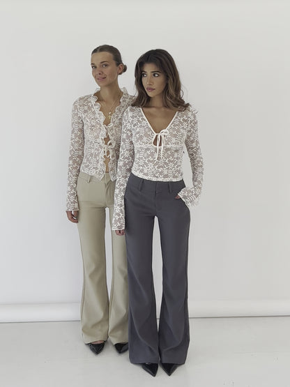 Livia trousers - dark grey