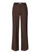 TALL Vera Wide trousers - dark brown